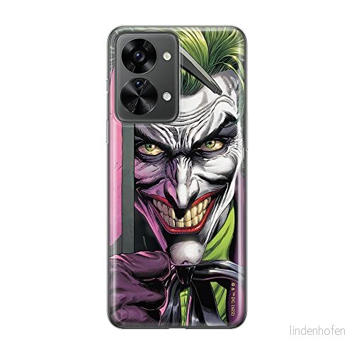 ERT GROUP mobiltelefonfodral för Oneplus NORD 2T 5G originalt och officiellt licensierat DC mönster Joker 014 optimalt anpassad till formen på mobiltelefonen, fodral tillverkad av TPU plast 5905511262594