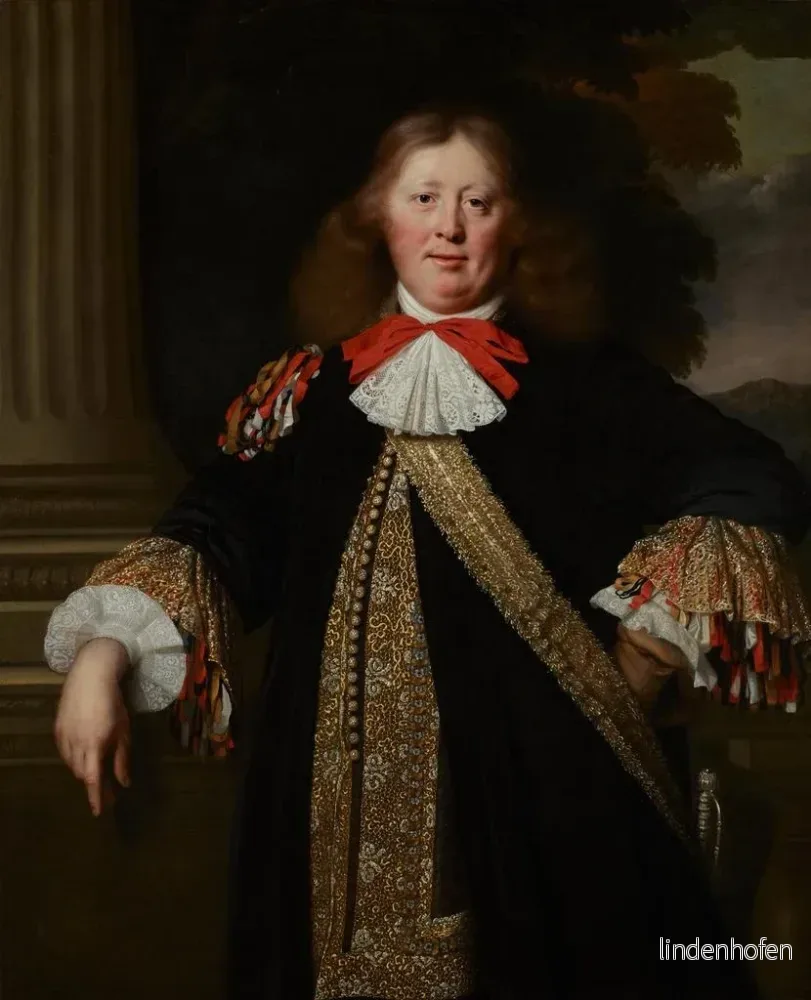 Målning Porträtt av en borgmästare - Bartholomeus van der Helst | Konsttryck - Bild 2
