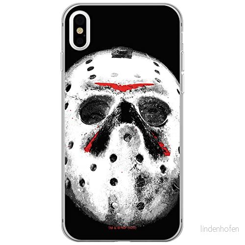 ERT GROUP mobiltelefonfodral för Iphone X/XS originalt och officiellt licensierat Horror mönster Friday the 13th 015 optimalt anpassad till formen på mobiltelefonen, fodral tillverkad av TPU plast 5905511114343