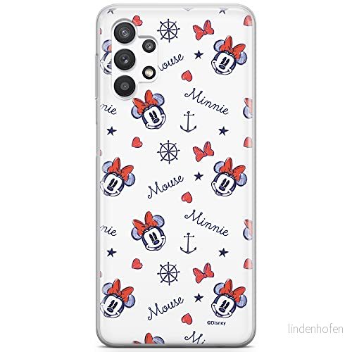 ERT GROUP mobiltelefonfodral för Samsung A32 5G originalt och officiellt licensierat Disney mönster Minnie 007 optimalt anpassad till formen på mobiltelefonen, fodral tillverkad av TPU plast 5903040048719