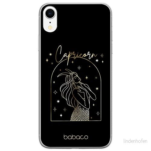 ERT GROUP mobiltelefonfodral för Apple Iphone XR originalt och officiellt licensierat Babaco mönster Zodiac Woman 010 Vit anpassad till formen på mobiltelefonen, fodral tillverkad av TPU plast 5903932233780