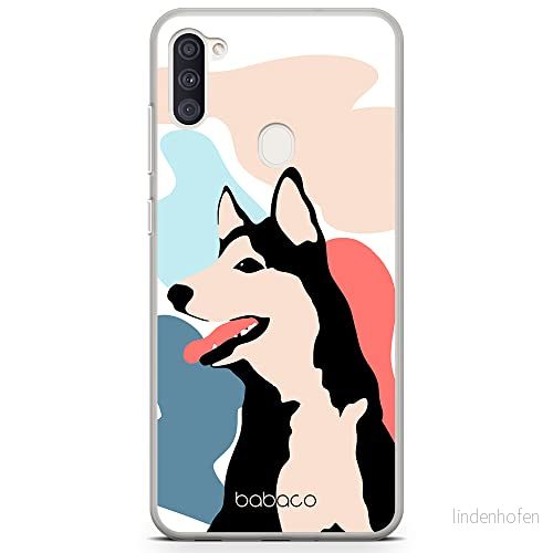 ERT GROUP mobiltelefonfodral för Samsung A11 / M11 originalt och officiellt licensierat Babaco mönster Dogs 001 Vit optimalt anpassad till formen på mobiltelefonen, fodral tillverkad av TPU plast 5905131000514