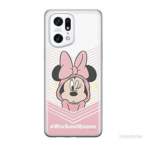 ERT GROUP mobiltelefonfodral för Oppo FIND X5 PRO originalt och officiellt licensierat Disney mönster Minnie 053 optimalt anpassad till formen på mobiltelefonen, fodral tillverkad av TPU plast 5905511402488