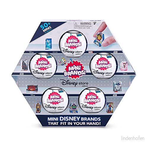 Bandai 5 SURPRISE Pack bollar Disney Mini Brands 8414614771515