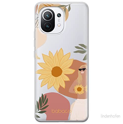 ERT GROUP mobiltelefonfodral för Xiaomi 11 originalt och officiellt licensierat Babaco mönster Flowers 015 optimalt anpassad till formen på mobiltelefonen, gedeeltelijk transparant 5903932622584