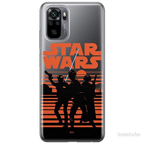 ERT GROUP mobiltelefonfodral för Xiaomi REDMI NOTE 10/ 10S originalt och officiellt licensierat Star Wars mönster 026 optimalt anpassad till formen på mobiltelefonen, gedeeltelijk transparant 5903537189871