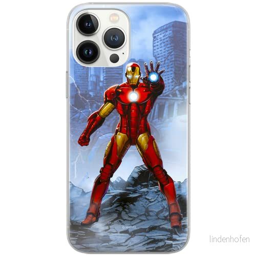 ERT GROUP mobiltelefonfodral för Samsung S20 PLUS / S11 originalt och officiellt licensierat Marvel mönster Iron Man 006 Vit anpassad till formen på mobiltelefonen, fodral tillverkad av TPU plast 5903537495996