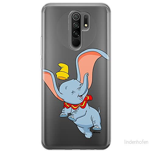 ERT GROUP mobiltelefonfodral för Xiaomi REDMI 9 originalt och officiellt licensierat Disney mönster Dumbo 015 optimalt anpassad till formen på mobiltelefonen, gedeeltelijk transparant 5905131183569
