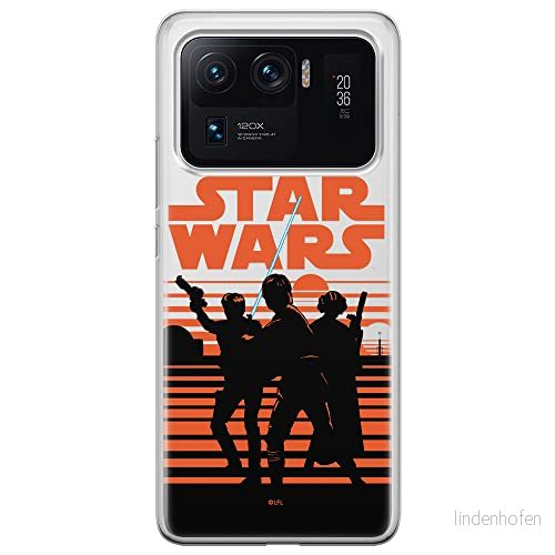 ERT GROUP mobiltelefonfodral för Xiaomi MI 11 ULTRA originalt och officiellt licensierat Star Wars mönster 026 optimalt anpassad till formen på mobiltelefonen, gedeeltelijk transparant 5903932715163