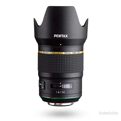 PENTAX HD D FA Lins, 50 mm, Svart 27075299719