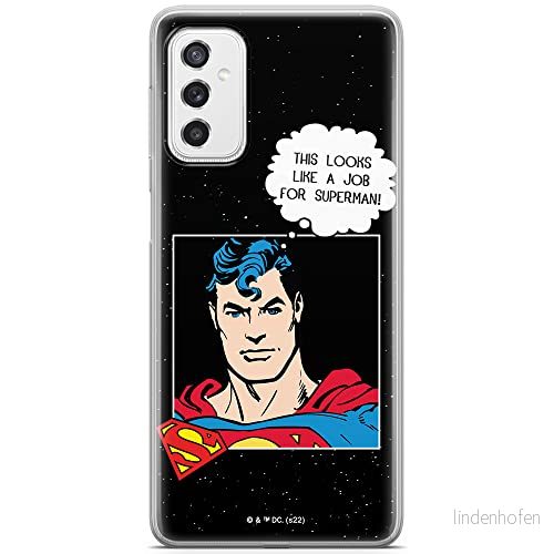 ERT GROUP mobiltelefonfodral för Samsung M52 5G originalt och officiellt licensierat DC mönster Superman 037 optimalt anpassad till formen på mobiltelefonen, fodral tillverkad av TPU plast 5905131572752