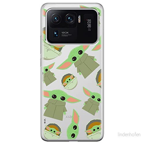 ERT GROUP mobiltelefonfodral för Xiaomi MI 11 ULTRA originalt och officiellt licensierat Star Wars mönster Baby Yoda 006 optimalt anpassad till formen på mobiltelefonen, gedeeltelijk transparant 5903932714654