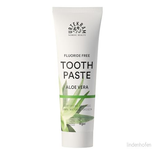Urtekram Nordic Beauty Aloe Vera Toothpaste Organic 75 ml 5765228837849