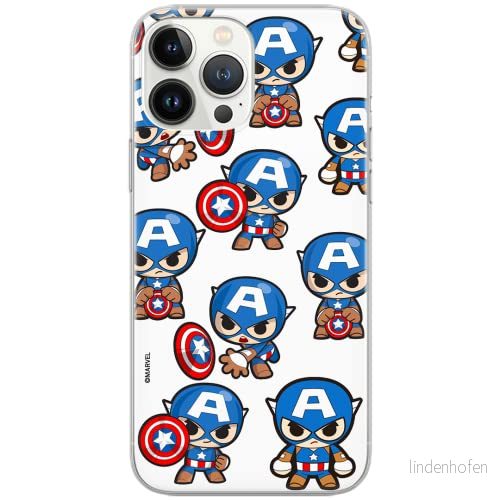 ERT GROUP mobiltelefonfodral för Samsung F62 / M62 originalt och officiellt licensierat Marvel mönster Captain America 029 anpassad till formen på mobiltelefonen, fodral tillverkad av TPU plast 5904805532955