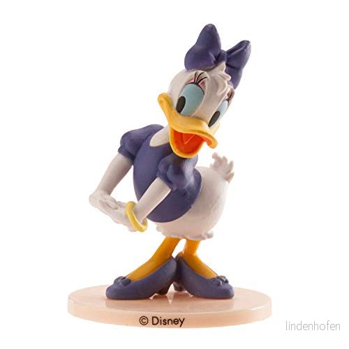 dekora Disney Daisy Duck tårtfigur 8,5 cm, flerfärgad, storlek Única, 347149 8435035223681