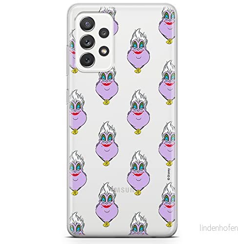 ERT GROUP mobiltelefonfodral för Samsung A73 5G originalt och officiellt licensierat Disney mönster Ursula 003 optimalt anpassad till formen på mobiltelefonen, gedeeltelijk transparant 5904805512872