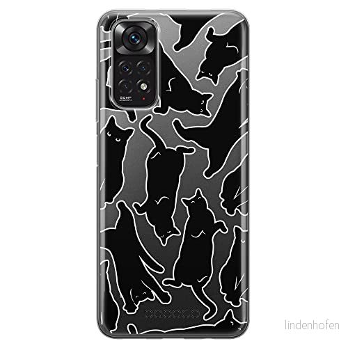 ERT GROUP mobiltelefonfodral för Xiaomi REDMI 10 originalt och officiellt licensierat Babaco mönster Cats 005 anpassad till formen på mobiltelefonen, gedeeltelijk transparant 5905131125989