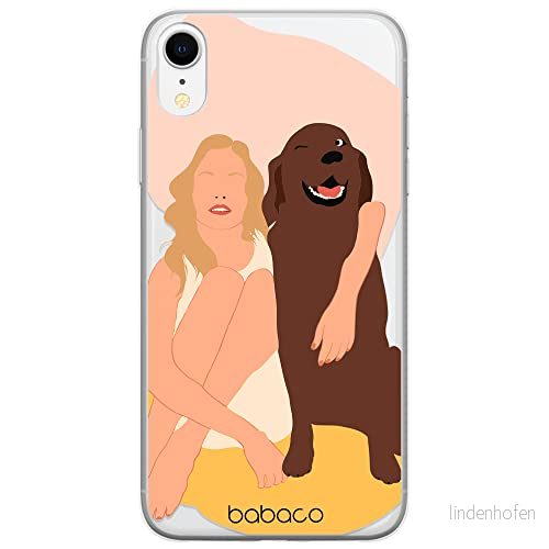 ERT GROUP mobiltelefonfodral för Iphone XR originalt och officiellt licensierat Babaco mönster Dogs 007 optimalt anpassad till formen på mobiltelefonen, gedeeltelijk transparant 5905131033321