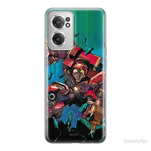 ERT GROUP mobiltelefonfodral för Oneplus NORD CE 2 originalt och officiellt licensierat Marvel mönster Iron Man 018 optimalt anpassad till formen på mobiltelefonen, fodral tillverkad av TPU plast 5905511299552