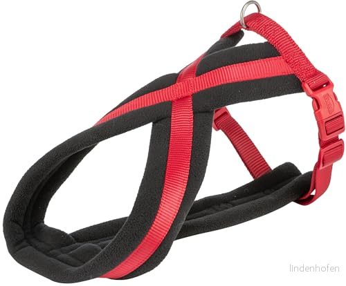 Trixie Premium touring harness L: 60 100 cm/25 mm red 4011905204130