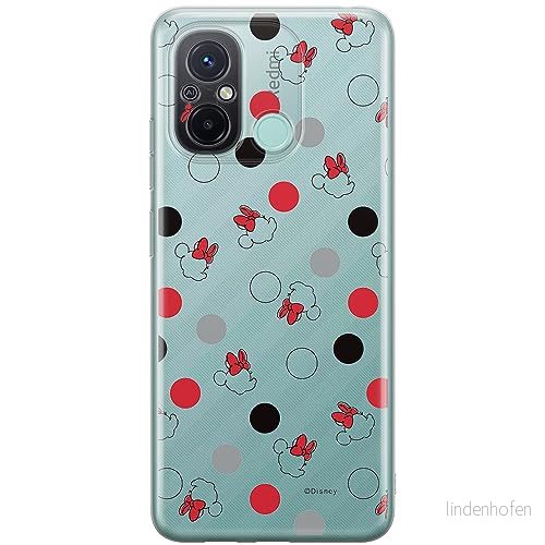 ERT GROUP mobiltelefonfodral för Xiaomi REDMI 12C/ 11A originalt och officiellt licensierat Disney mönster Minnie 004 optimalt anpassad till formen på mobiltelefonen, gedeeltelijk transparant 5905511839512