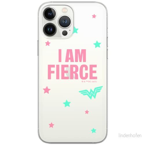 ERT GROUP mobiltelefonfodral för Apple Iphone 6 PLUS originalt och officiellt licensierat DC mönster Wonder Woman 026 Vit optimalt anpassad till formen på mobiltelefonen, gedeeltelijk transparant 5903932938579