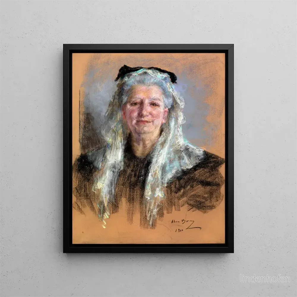 Målning Madame Girard - Alice Pike Barney | Konsttryck