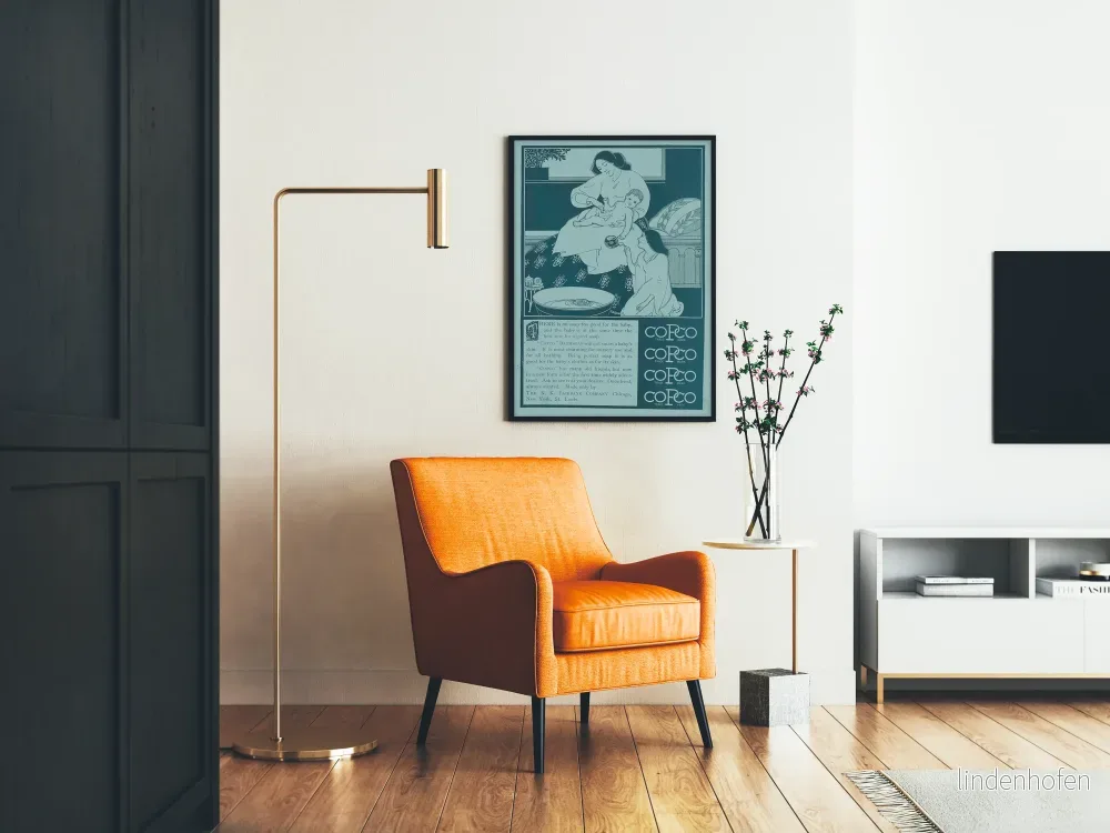 Vintage reklamposter för babytvål Copco - Bild 2