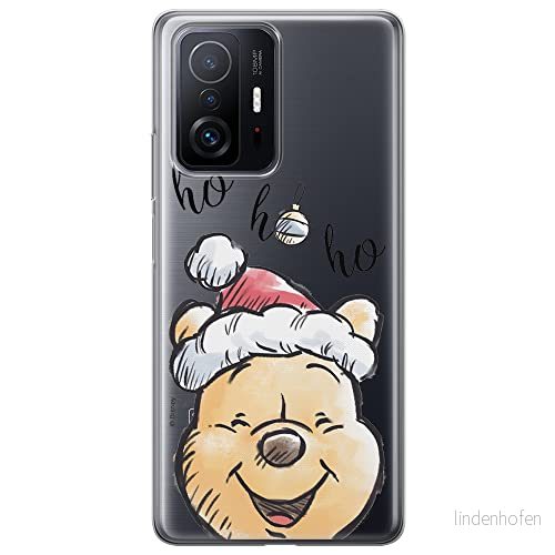 ERT GROUP mobiltelefonfodral för Xiaomi 11T 5G / PRO originalt och officiellt licensierat Disney mönster Winnie the Pooh and friends 022, gedeeltelijk transparant 5904805552601