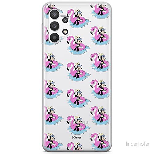 ERT GROUP mobiltelefonfodral för Samsung A32 5G originalt och officiellt licensierat Disney mönster Minnie 023 optimalt anpassad till formen på mobiltelefonen, gedeeltelijk transparant 5903040048863