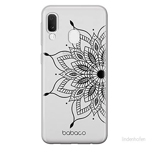 ERT GROUP mobiltelefonfodral för Samsung A20e originalt och officiellt licensierat Babaco mönster Mandalas 004 Vit optimalt anpassad till formen på mobiltelefonen, gedeeltelijk transparant 5904805828874