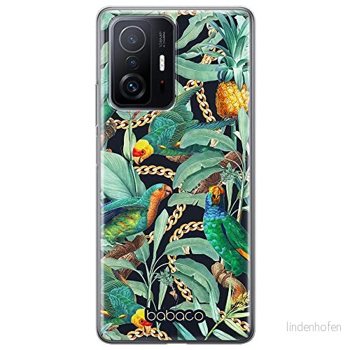 ERT GROUP mobiltelefonfodral för Xiaomi 11T 5G / PRO originalt och officiellt licensierat Babaco mönster Flowers 058 anpassad till formen på mobiltelefonen, fodral tillverkad av TPU plast 5905131369109