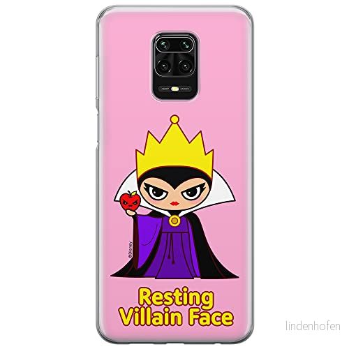 ERT GROUP mobiltelefonfodral för Xiaomi REDMI NOTE 9 PRO/ 9S originalt och officiellt licensierat Disney mönster The Evil Queen 002, fodral tillverkad av TPU plast 5905131472557