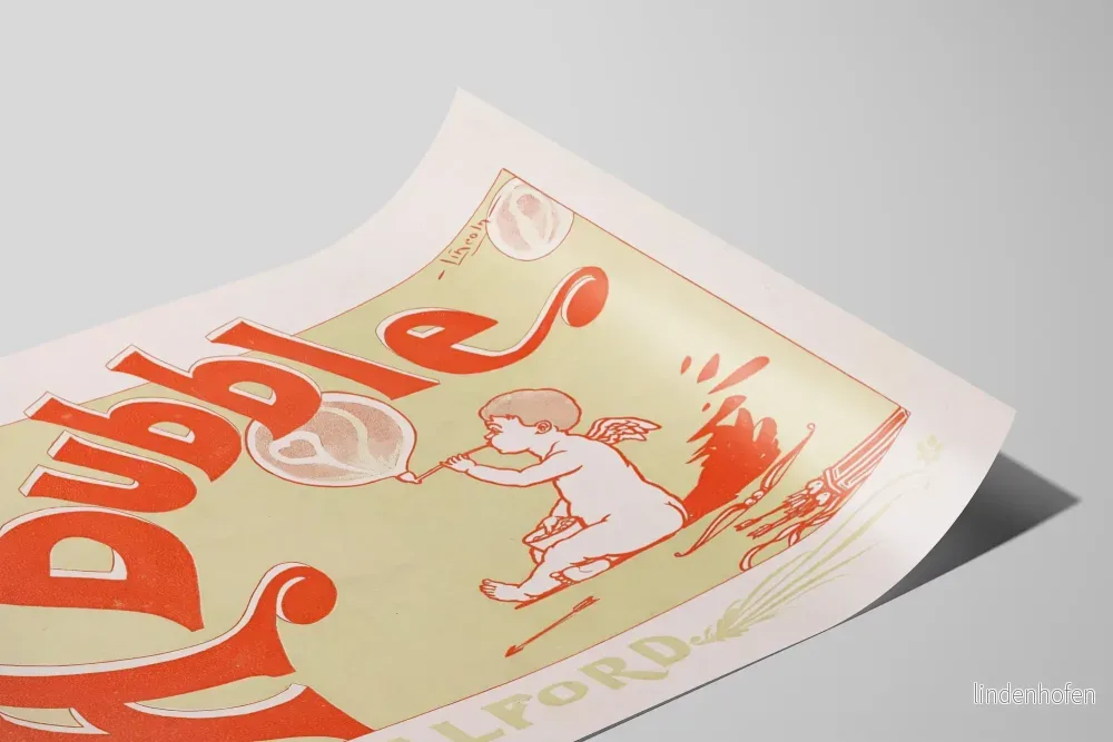 Vintageposter A Bubble av L.B. Walford - Bild 2