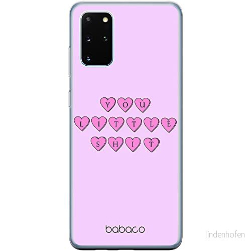 ERT GROUP mobiltelefonfodral för Samsung S20 PLUS / S11 originalt och officiellt licensierat Babaco mönster 90's Girl 015 Vit anpassad till formen på mobiltelefonen, fodral tillverkad av TPU plast 5903932362114