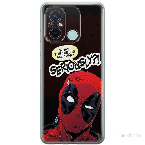ERT GROUP mobiltelefonfodral för Xiaomi REDMI 12C/ 11A originalt och officiellt licensierat Marvel mönster Deadpool 010 anpassad till formen på mobiltelefonen, fodral tillverkad av TPU plast 5905511852900