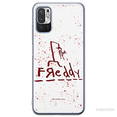ERT GROUP mobiltelefonfodral för Xiaomi REDMI NOTE 10 5G / POCO M3 PRO originalt och officiellt licensierat Horror mönster Nightmare of Elm Street 009, fodral tillverkad av TPU plast 5905511091514