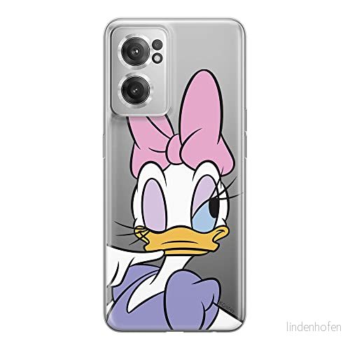 ERT GROUP mobiltelefonfodral för Oneplus NORD CE 2 originalt och officiellt licensierat Disney mönster Daisy 003 optimalt anpassad till formen på mobiltelefonen, gedeeltelijk transparant 5905511284534