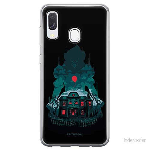 ERT GROUP mobiltelefonfodral för Samsung A40 originalt och officiellt licensierat Horror mönster It 015 optimalt anpassad till formen på mobiltelefonen, fodral tillverkad av TPU plast 5905131987617