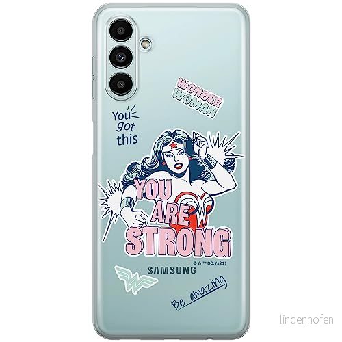 ERT GROUP mobiltelefonfodral för Samsung A13 5G/A04S originalt och officiellt licensierat DC mönster Wonder Woman 025 optimalt anpassad till formen på mobiltelefonen, gedeeltelijk transparant 5904805572876