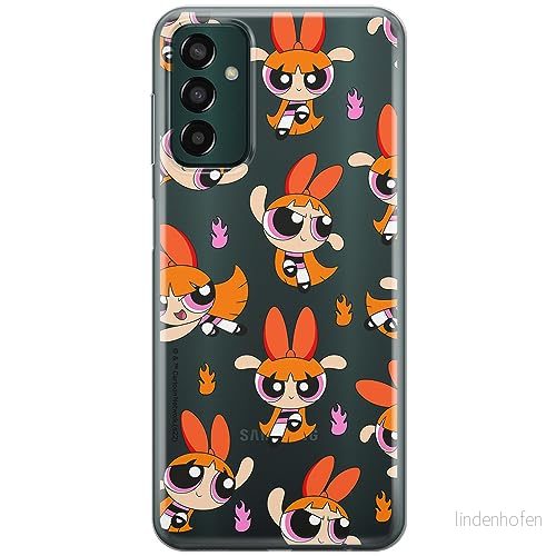 ERT GROUP mobiltelefonfodral för Samsung M13 4G/ M23 5G/ F23 originalt och officiellt licensierat The Powerpuff Girls mönster 007, gedeeltelijk transparant 5905511957797