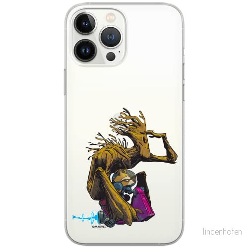 ERT GROUP mobiltelefonfodral för Samsung A71 originalt och officiellt licensierat Marvel mönster Guardians of the Galaxy 004 Vit anpassad till formen på mobiltelefonen, gedeeltelijk transparant 5903537495095