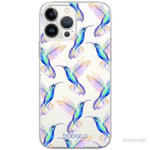 ERT GROUP mobiltelefonfodral för Xiaomi Redmi Note 11T 5G/11S 5G/POCO M4 Pro 5G originalt och officiellt licensierat Babaco mönster Hummingbird 002, gedeeltelijk transparant 5904805622410