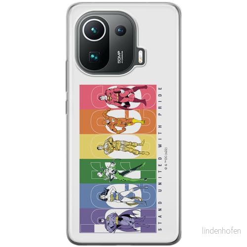 ERT GROUP mobiltelefonfodral för Xiaomi MI 11 PRO originalt och officiellt licensierat DC mönster Justice League 008 optimalt anpassad till formen på mobiltelefonen, fodral tillverkad av TPU plast 5905511999278