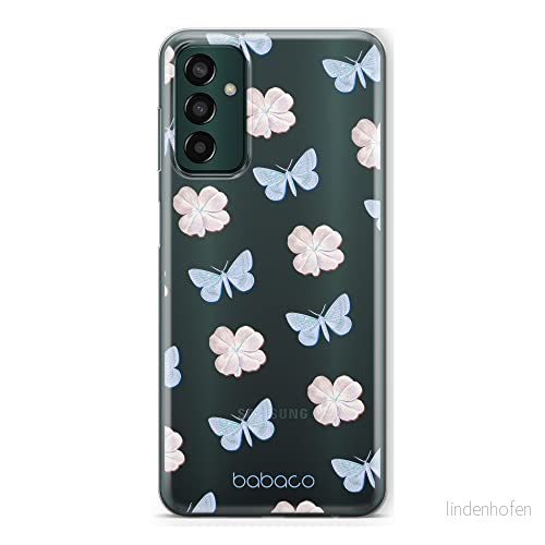 ERT GROUP mobiltelefonfodral för Samsung M13 4G originalt och officiellt licensierat Babaco mönster Flowers 043 optimalt anpassad till formen på mobiltelefonen, gedeeltelijk transparant 5905511334000