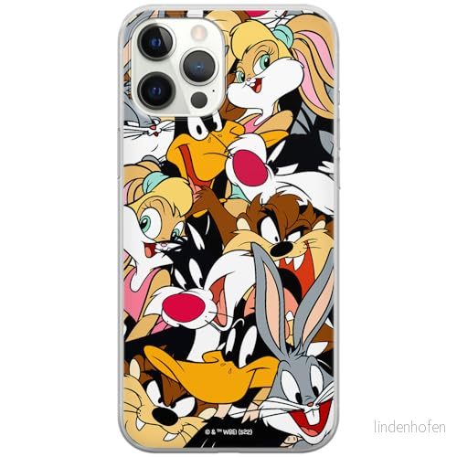 ERT GROUP mobiltelefonfodral för Iphone 12 PRO MAX originalt och officiellt licensierat Looney Tunes mönster 022 optimalt anpassad till formen på mobiltelefonen, fodral tillverkad av TPU plast 5905511683160