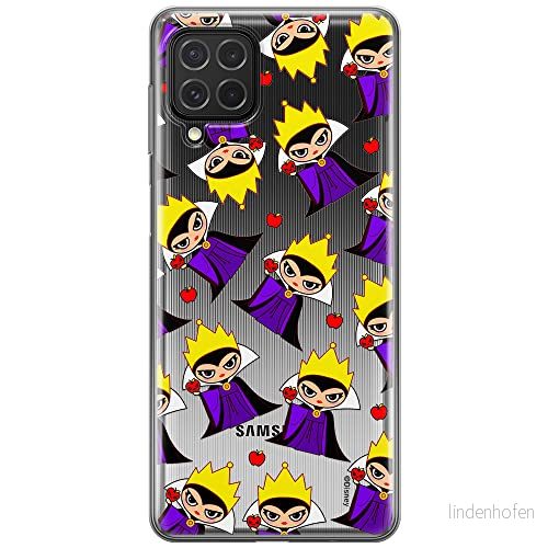 ERT GROUP mobiltelefonfodral för Samsung F62 / M62 originalt och officiellt licensierat Disney mönster The Evil Queen 003 optimalt anpassad till formen på mobiltelefonen, gedeeltelijk transparant 5905131471215