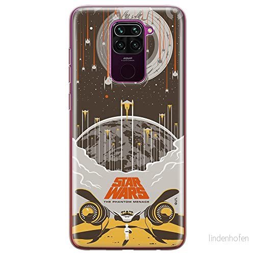 ERT GROUP mobiltelefonfodral för Xiaomi REDMI NOTE 9 originalt och officiellt licensierat Star Wars mönster 028 optimalt anpassad till formen på mobiltelefonen, fodral tillverkad av TPU plast 5903040334218
