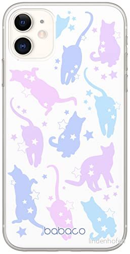 ERT GROUP mobiltelefonfodral för Iphone 11 originalt och officiellt licensierat Babaco mönster Cats 016 optimalt anpassad till formen på mobiltelefonen, fodral tillverkad av TPU plast 5905131098467