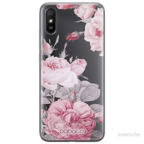 ERT GROUP mobiltelefonfodral för Xiaomi REDMI 9A originalt och officiellt licensierat Babaco mönster Flowers 050 optimalt anpassad till formen på mobiltelefonen, gedeeltelijk transparant 5905131347237